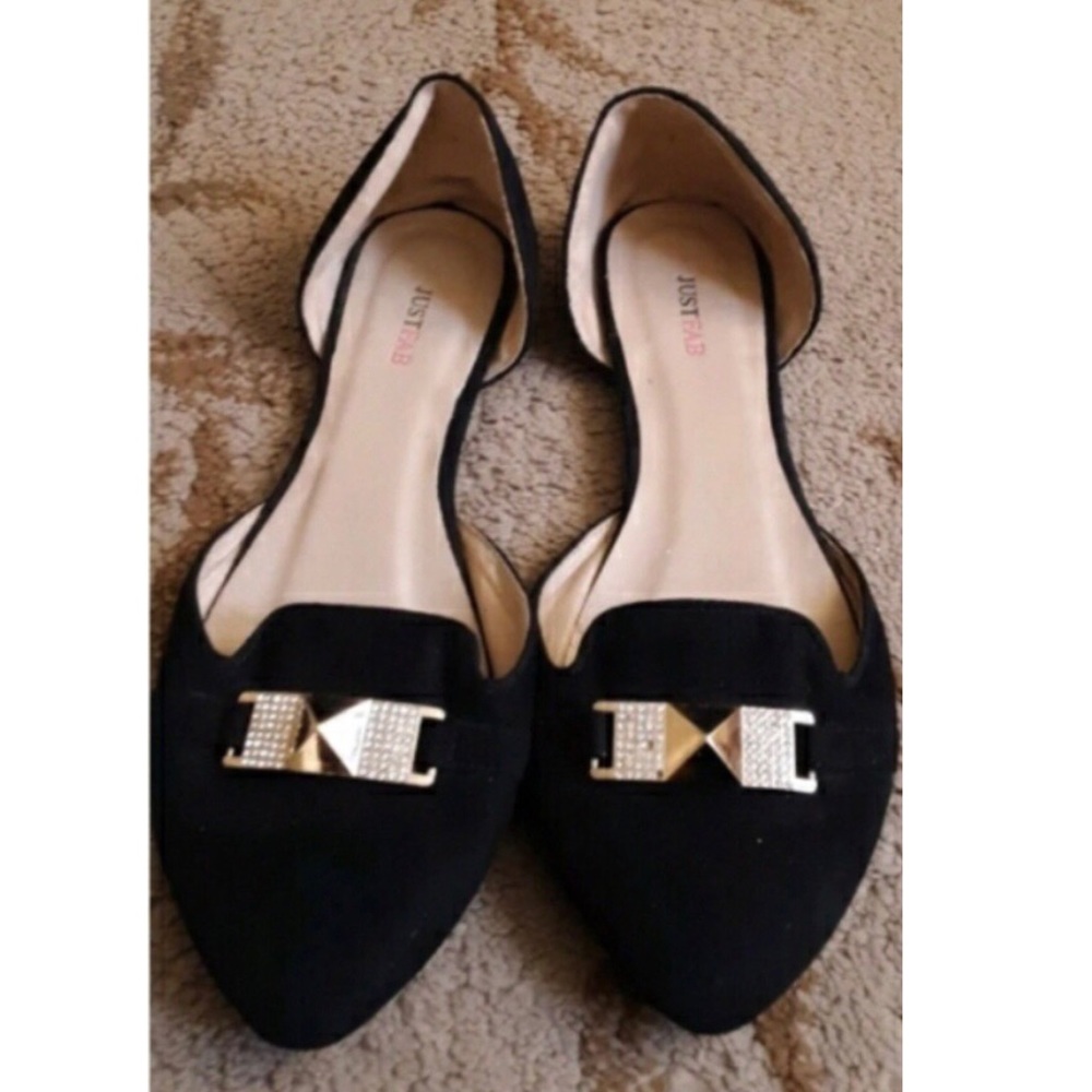 Justfab women's flats size 8.5